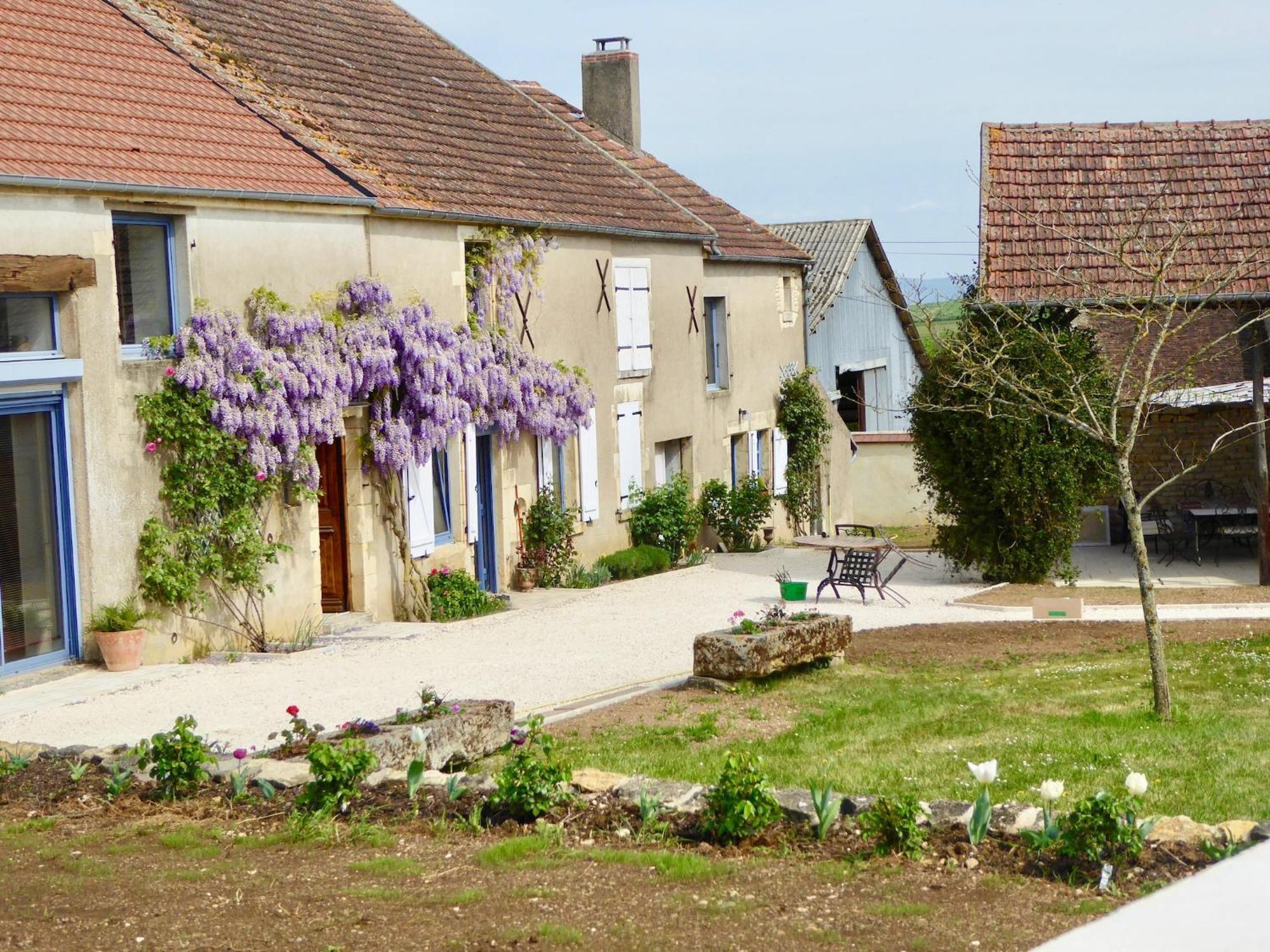 Burgundian Farmhouse In Talon With Fireplace Kültér fotó